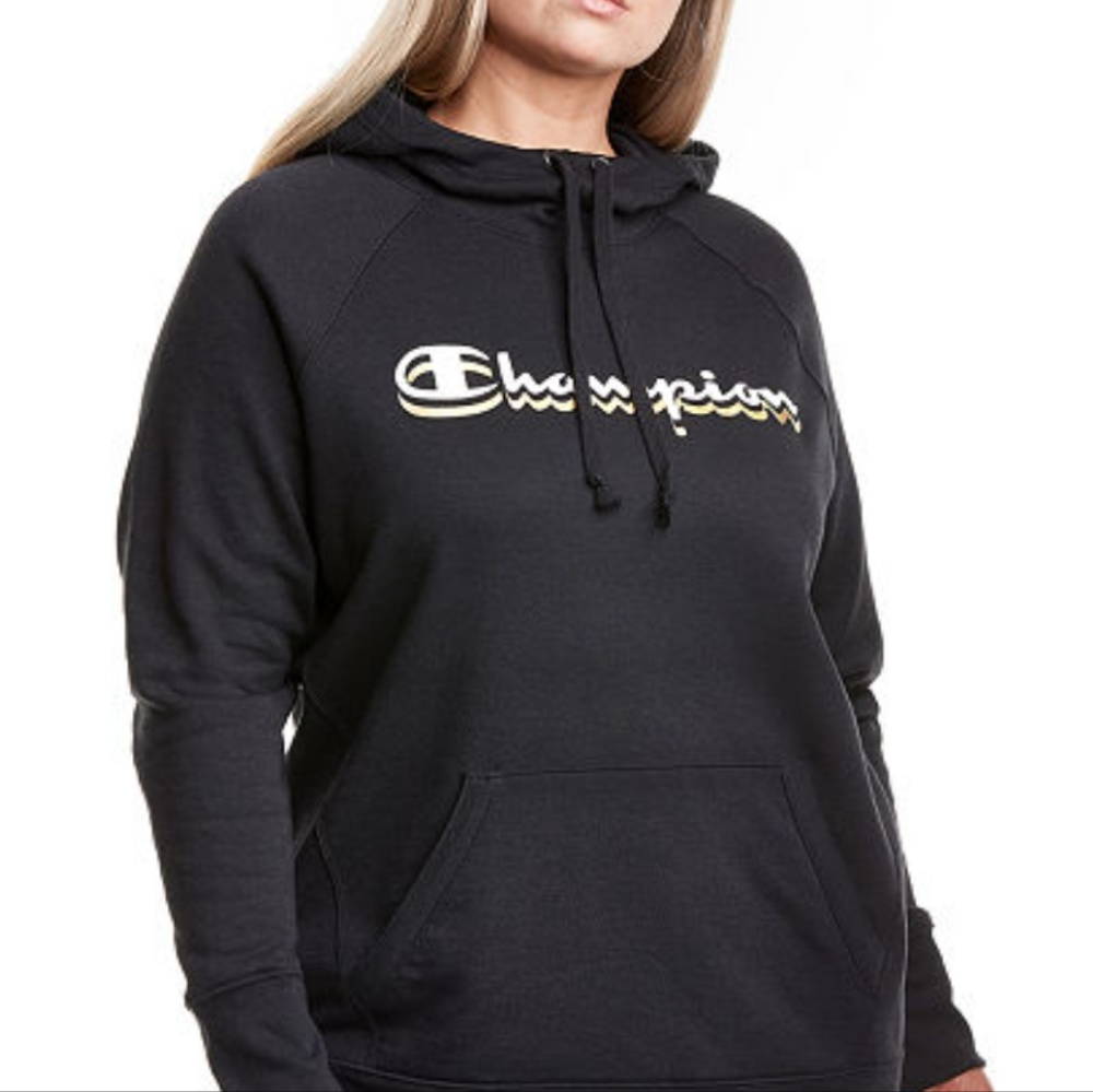 Champion Logo Graphic Hoodie